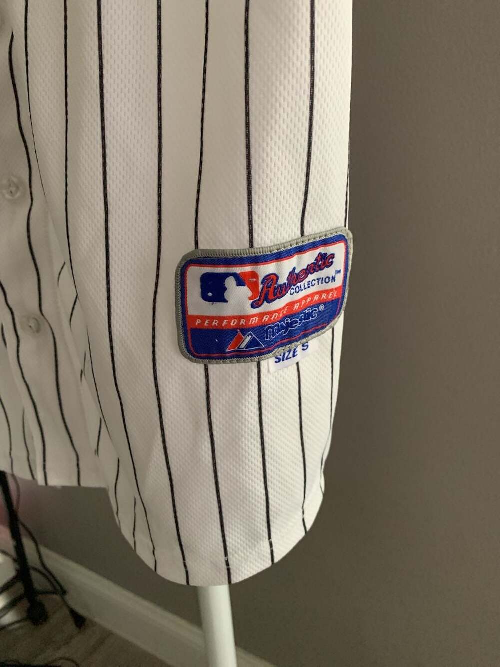 Majestic Chicago White Sox #45 Michael Jordan Pinstripe Baseball Jersey - Picture 2 of 8